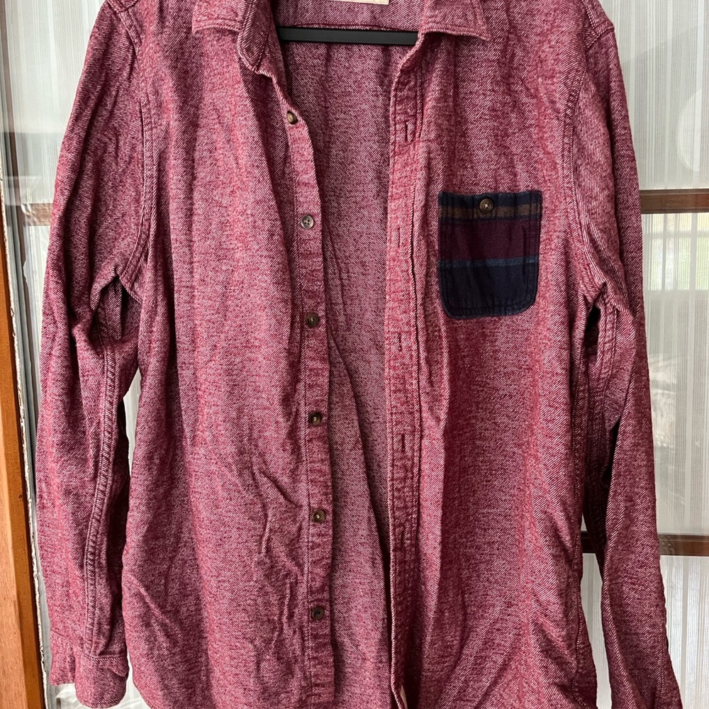 Hollister Button-Down Flannel Shirt